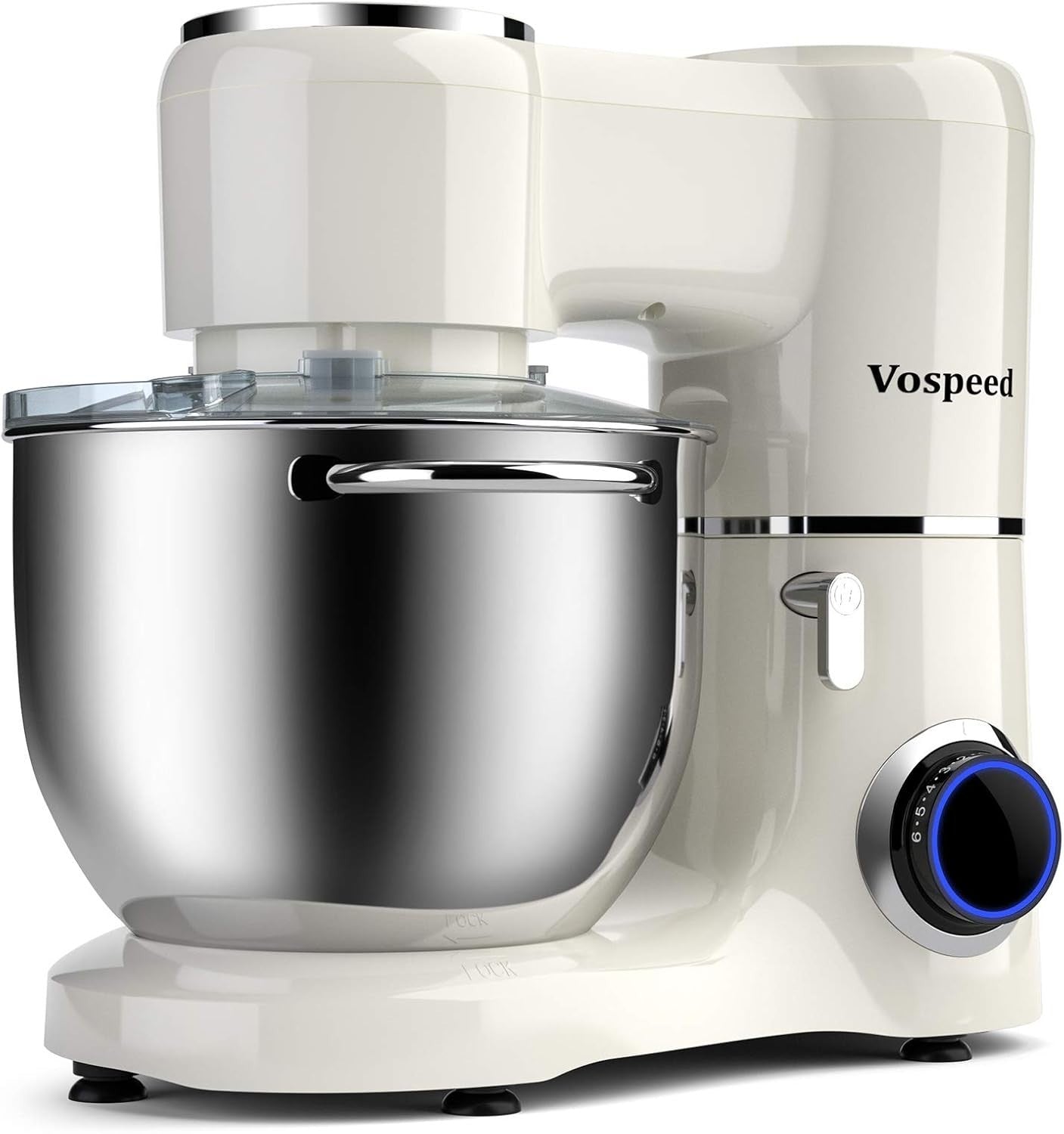 Powerful 1500W Stand Mixer 8L Stainless Steel Bowl 6 Speeds Dough Beater
