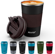 380ml Insulated Travel Coffee Mug Stainless Steel Leakproof