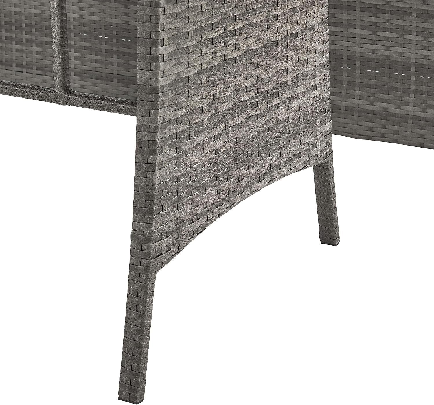 Outdoor 9-Seater Rattan Corner Sofa Set | Weatherproof Cushioned Garden Lounge