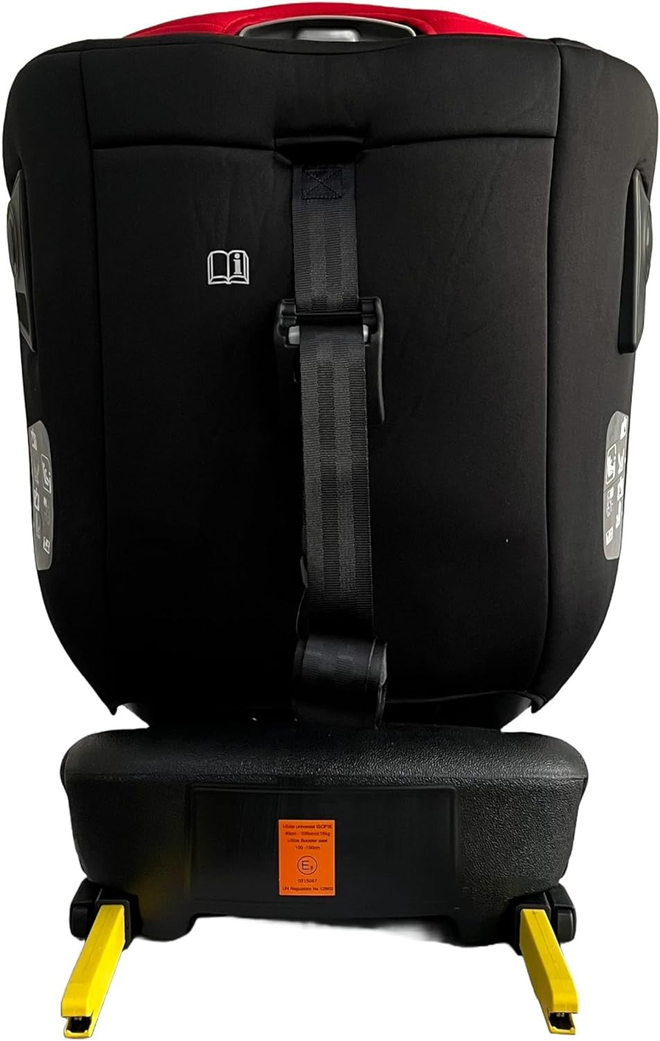 360° Rotating i-Size Car Seat ISOFIX R129 0–36kg Birth to 12 Years Red