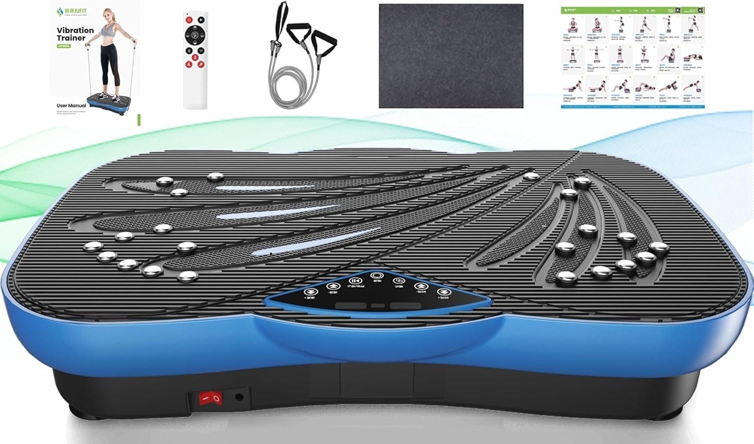 Professional Vibration Plate Power Platform 199 Speeds Bluetooth