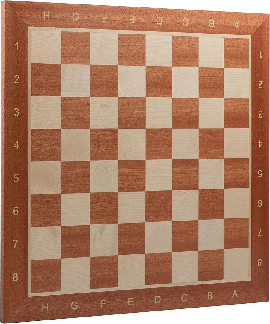 44cm Professional Wooden Chess Board Inlaid Mahogany Sycamore