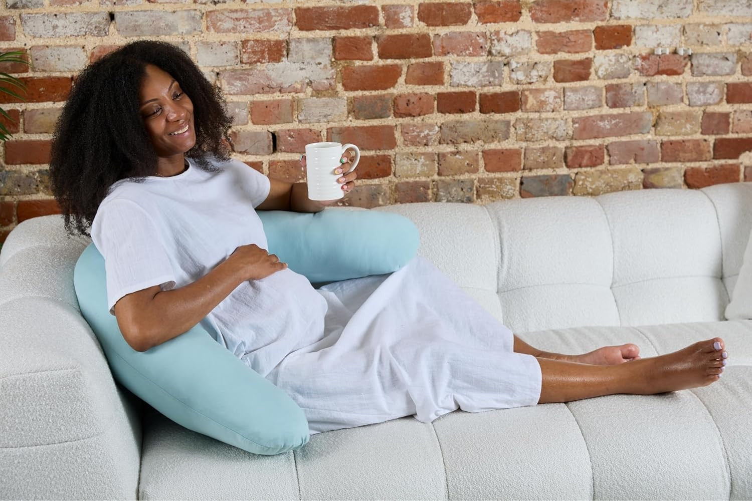 Pregnancy Pillow U Shaped Full Body Support Maternity Sleeping Cushion