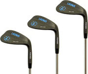 Right Hand Forged Golf Wedge Set 52° 56° 60° High Spin Black