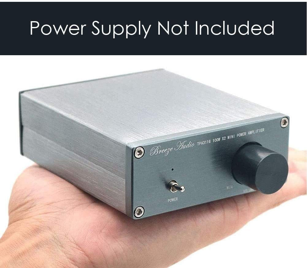 Mini Hi-Fi Stereo Amplifier 100W×2 TPA3116 Dual Channel Audio Amp