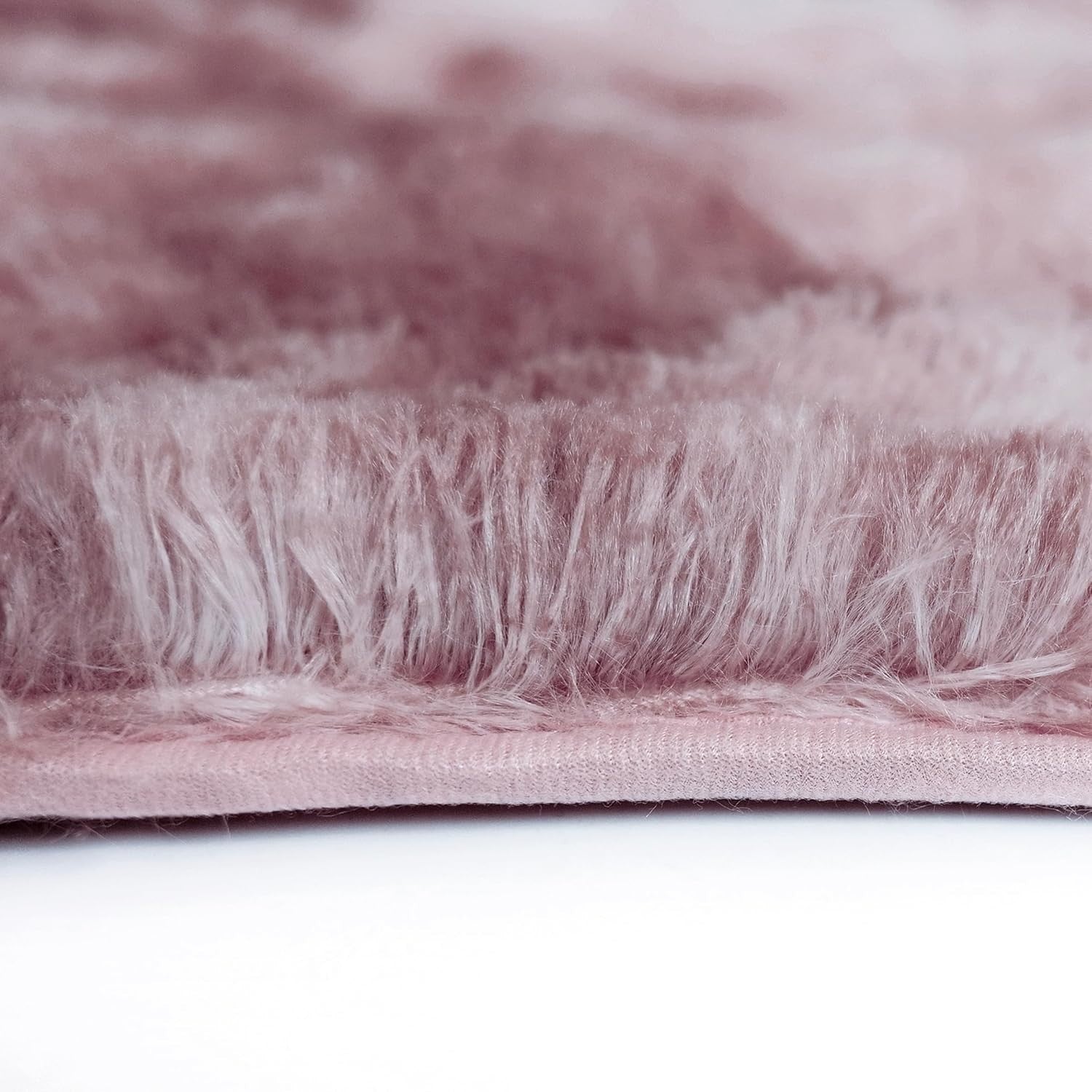 Extra Large Pink Shaggy Rug 200x290cm Soft Thick Non Slip Carpet Living Room