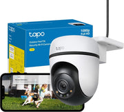 1080P Outdoor Security Camera 360° PTZ WiFi Color Night Vision AI