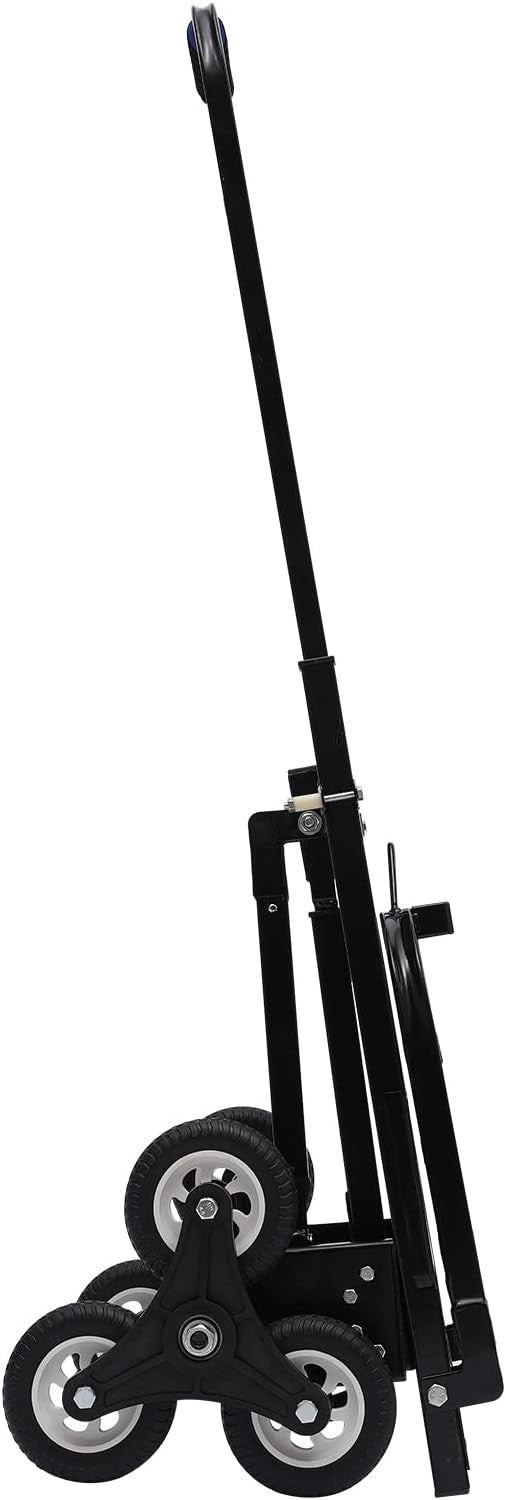 330lb Stair Climbing Hand Truck Folding 8 Wheel Heavy Duty Moving Cart