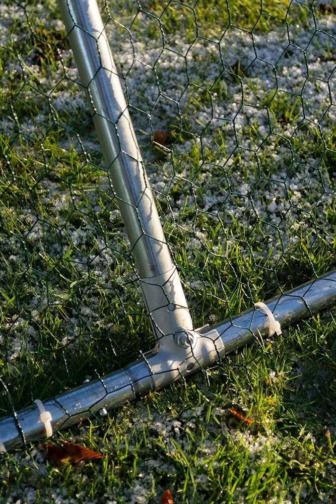 Large Walk In Chicken Run 2.5x3m Galvanised Steel Heavy Duty Cage