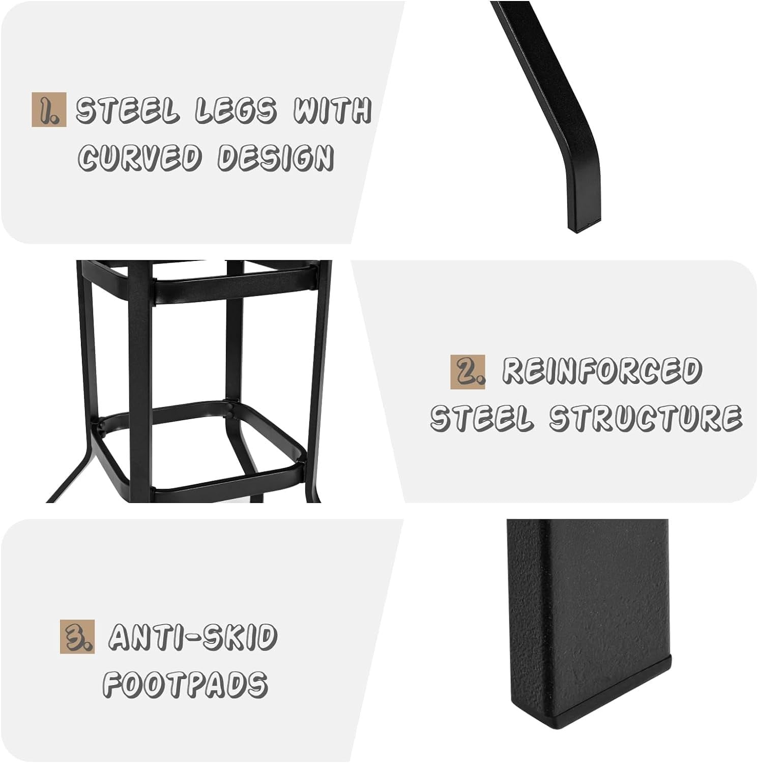 Outdoor Rattan Bar Dining Set 5 Piece High Table 4 Chairs Cushions Patio