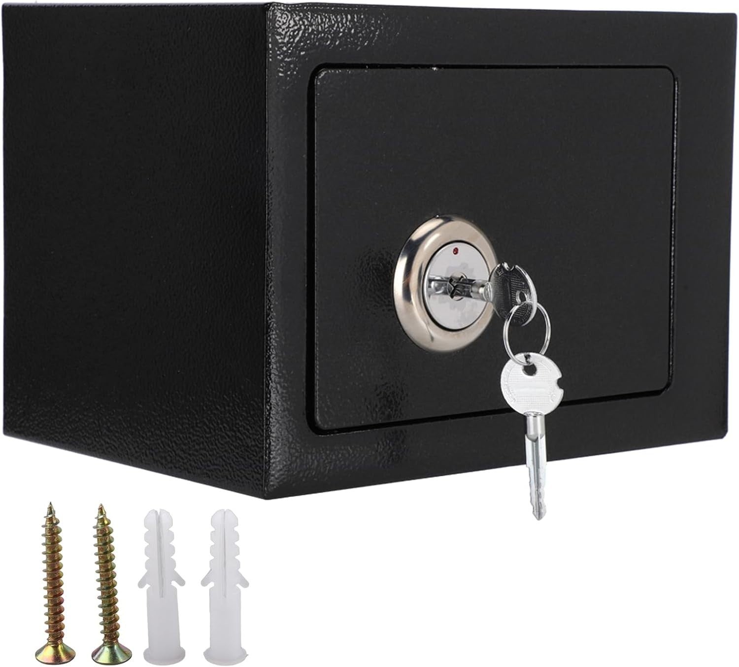 Steel Security Safe Box Key Lock Cash Money Document Storage Safe