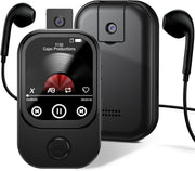 64GB MP3 Player Bluetooth 180° Camera Pedometer FM Black