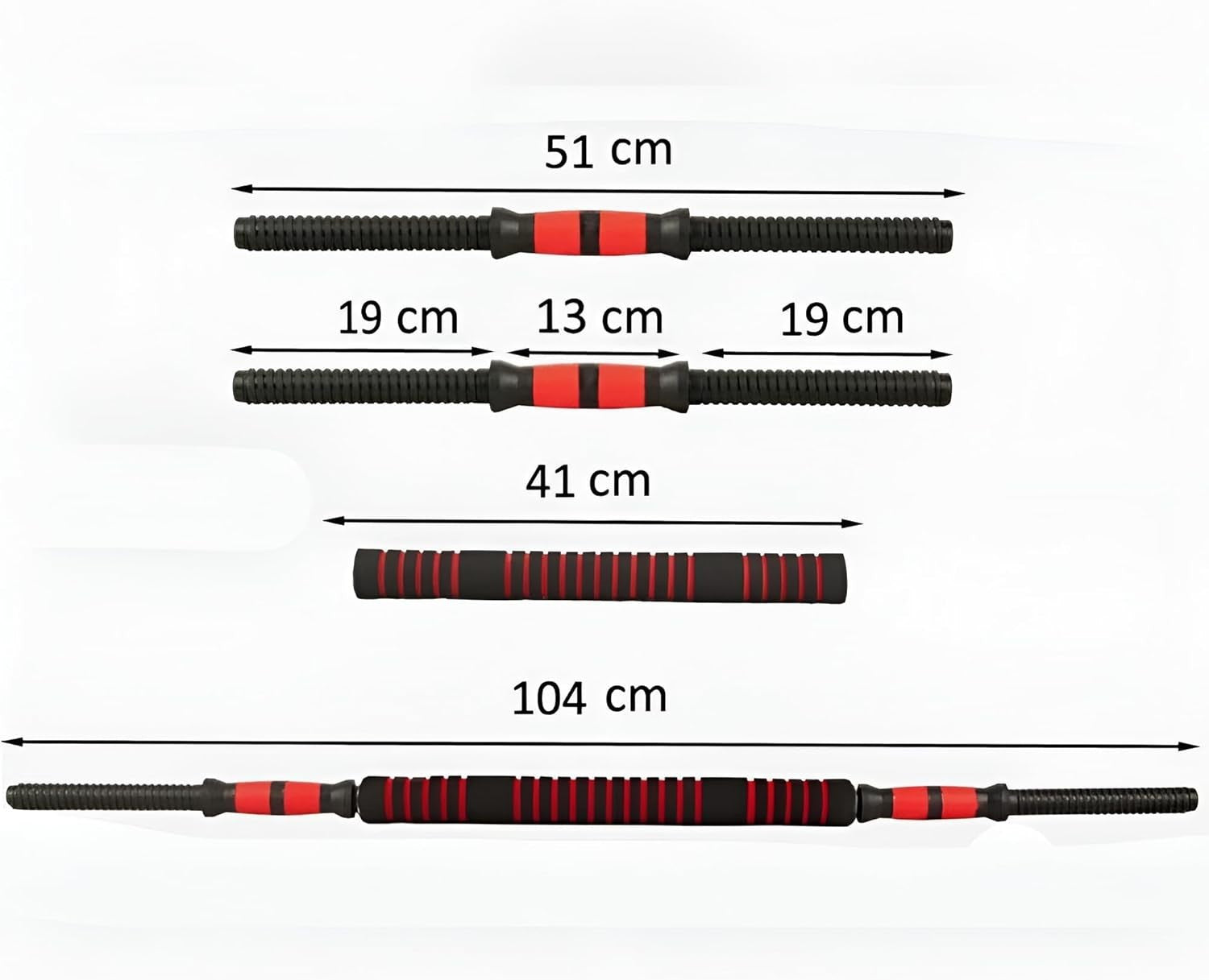 Adjustable Dumbbell Barbell Set 15–30KG Home Gym Free Weights