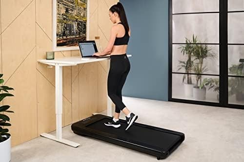 Foldable Walking Pad Treadmill 6km/h Quiet Slim Under Desk Home Office Portable