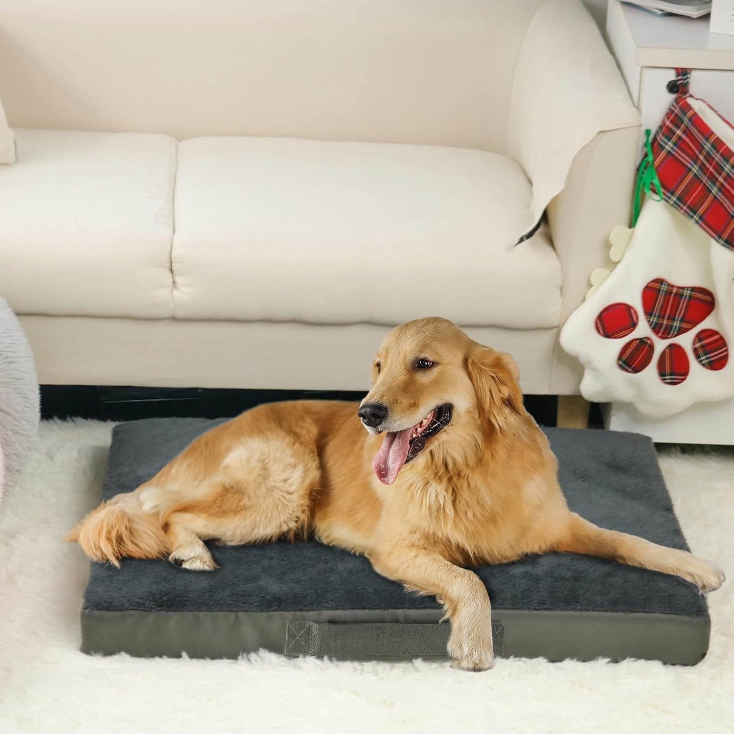 XL Waterproof Orthopedic Dog Bed 120x75x7.5cm Washable