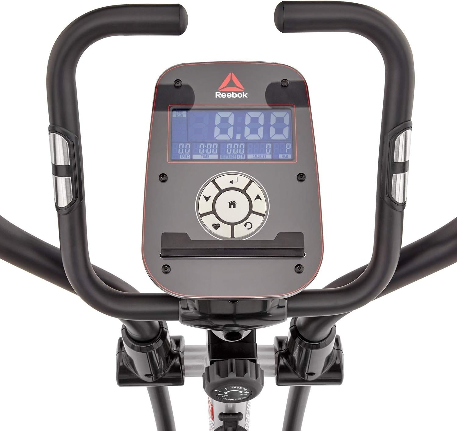Elliptical Cross Trainer Home Cardio Machine w/ LCD Display & 6KG Flywheel