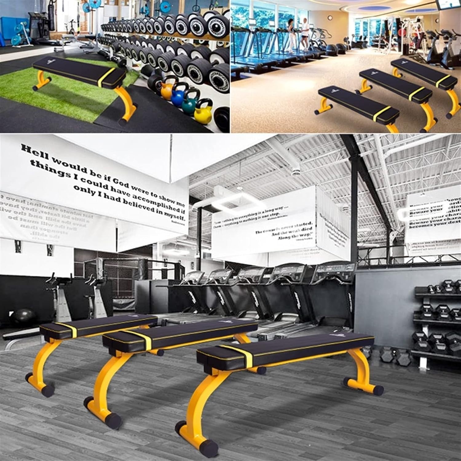 Multifunction Weight Bench 300kg Dumbbell Barbell Fitness Stool Home Gym