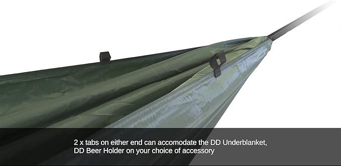Lightweight Double Layer Camping Hammock, Easy Setup & Compact