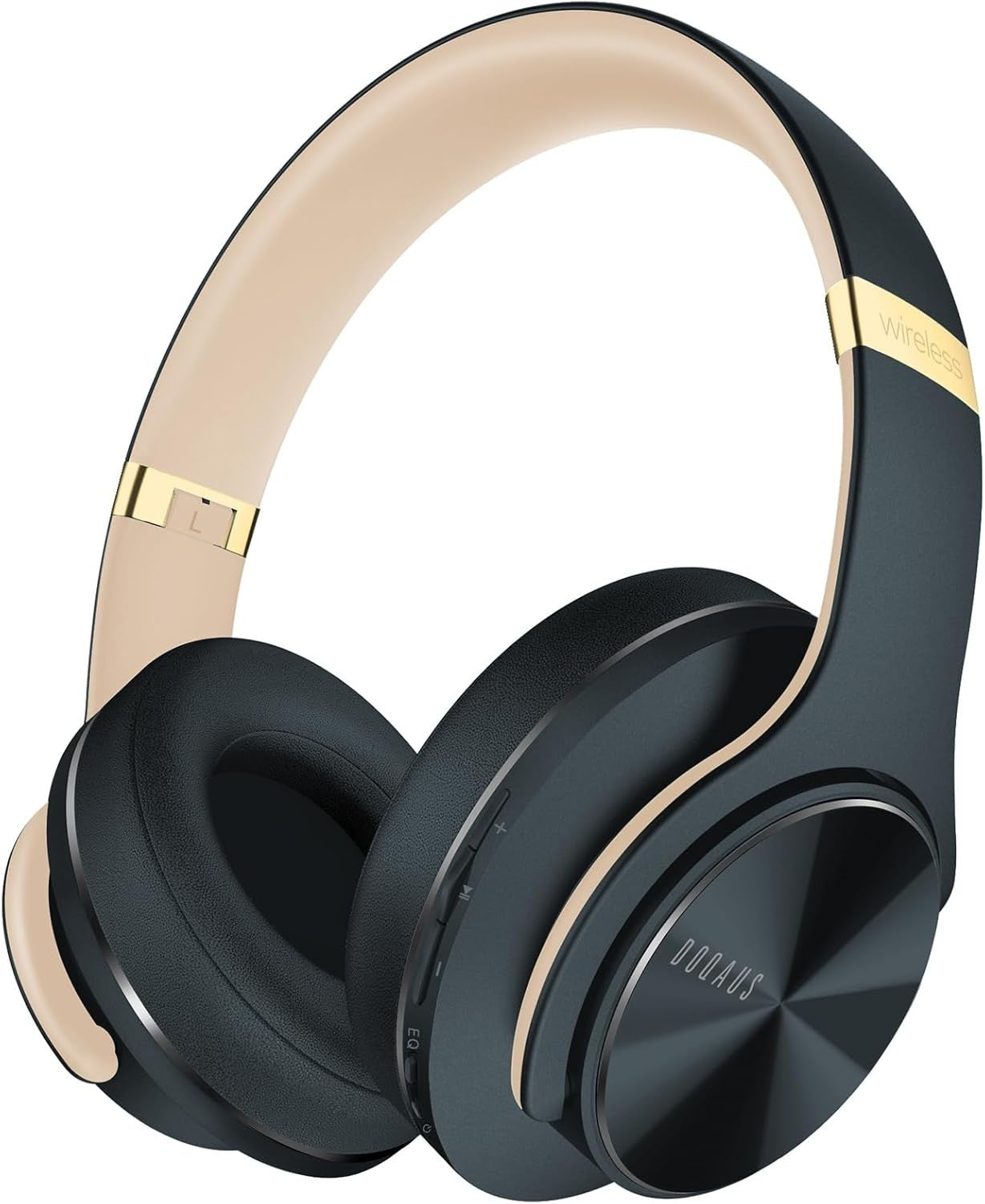 Bluetooth 5.3 Headphones 90H Playtime 3 EQ Hi-Fi Stereo Over Ear