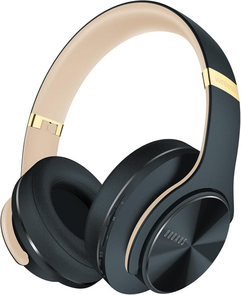 Bluetooth 5.3 Headphones 90H Playtime 3 EQ Hi-Fi Stereo Over Ear