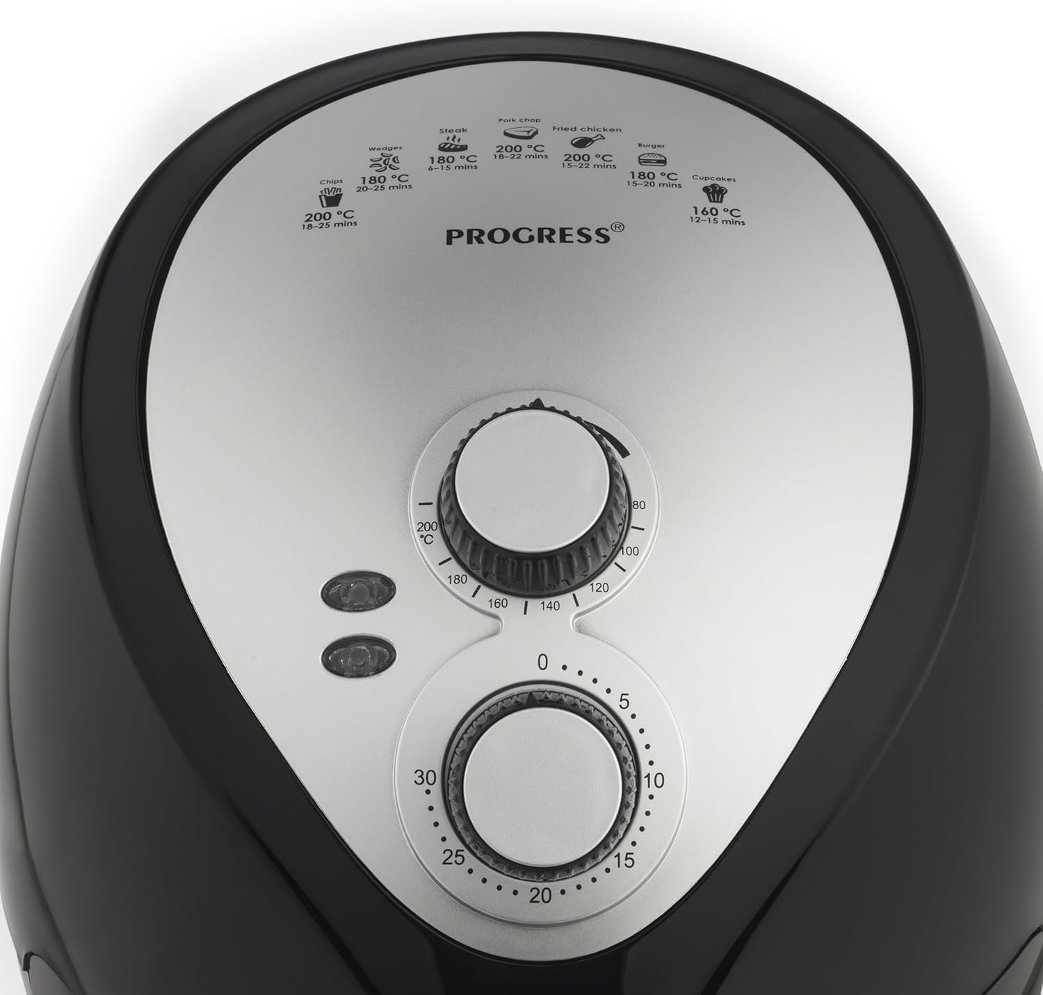 3.2L Manual Air Fryer Oil Free 1300W 80-200°C Fast Preheat Timer