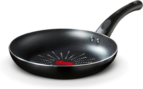 24cm Black Smart Start Non-Stick Frying Pan, Easy Clean, Oven Safe, PFOA-Free