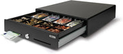 POS Cash Drawer 4 Note 8 Coin Locking Till RJ12 Register Tray