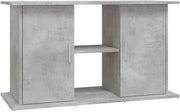 Concrete Grey Aquarium Stand with Storage & Sleek Modern Design 101x41x58cm