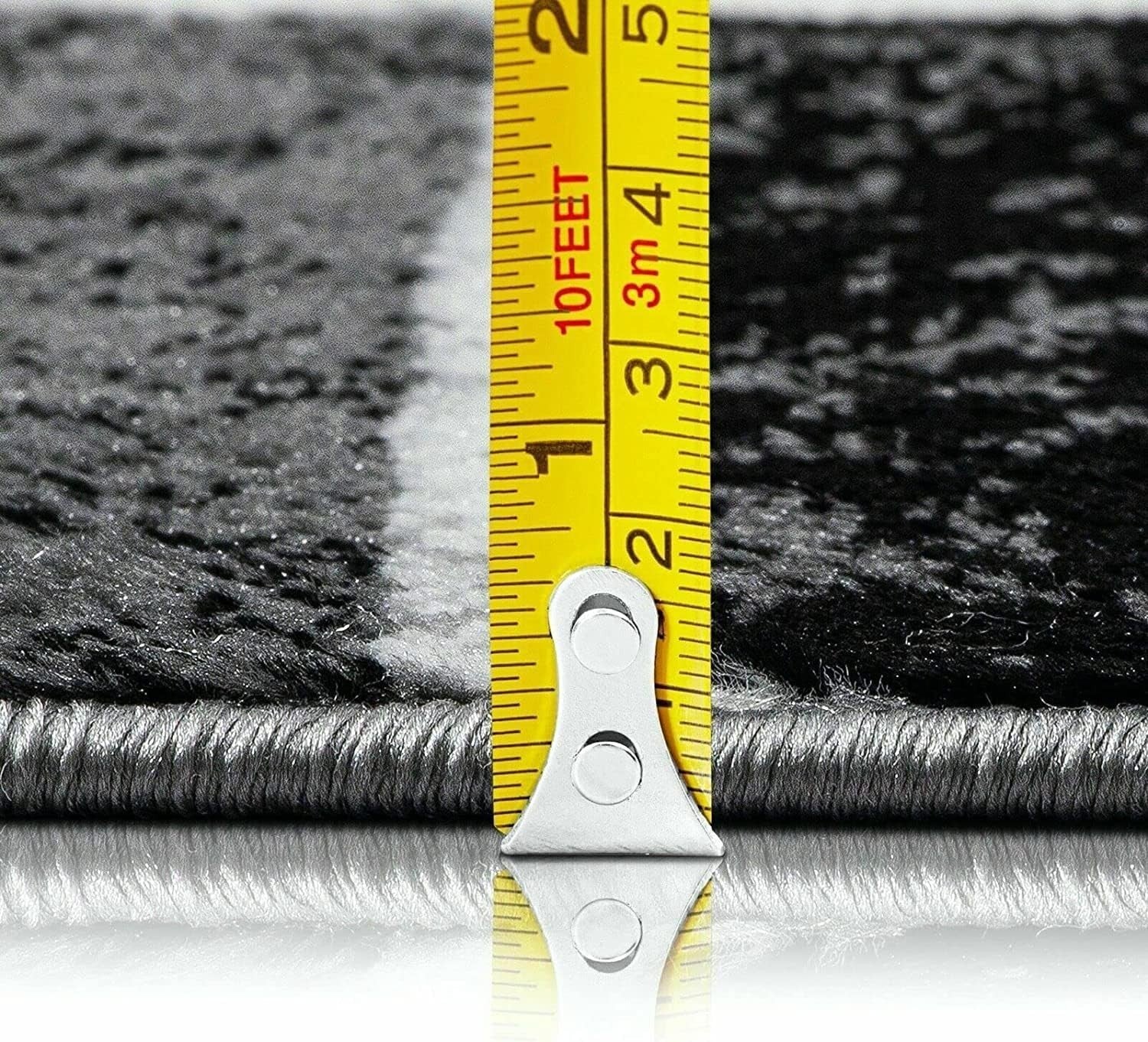 Soft Thick Pile Area Rug 160x230cm Modern Non Shed Living Room Bedroom Carpet