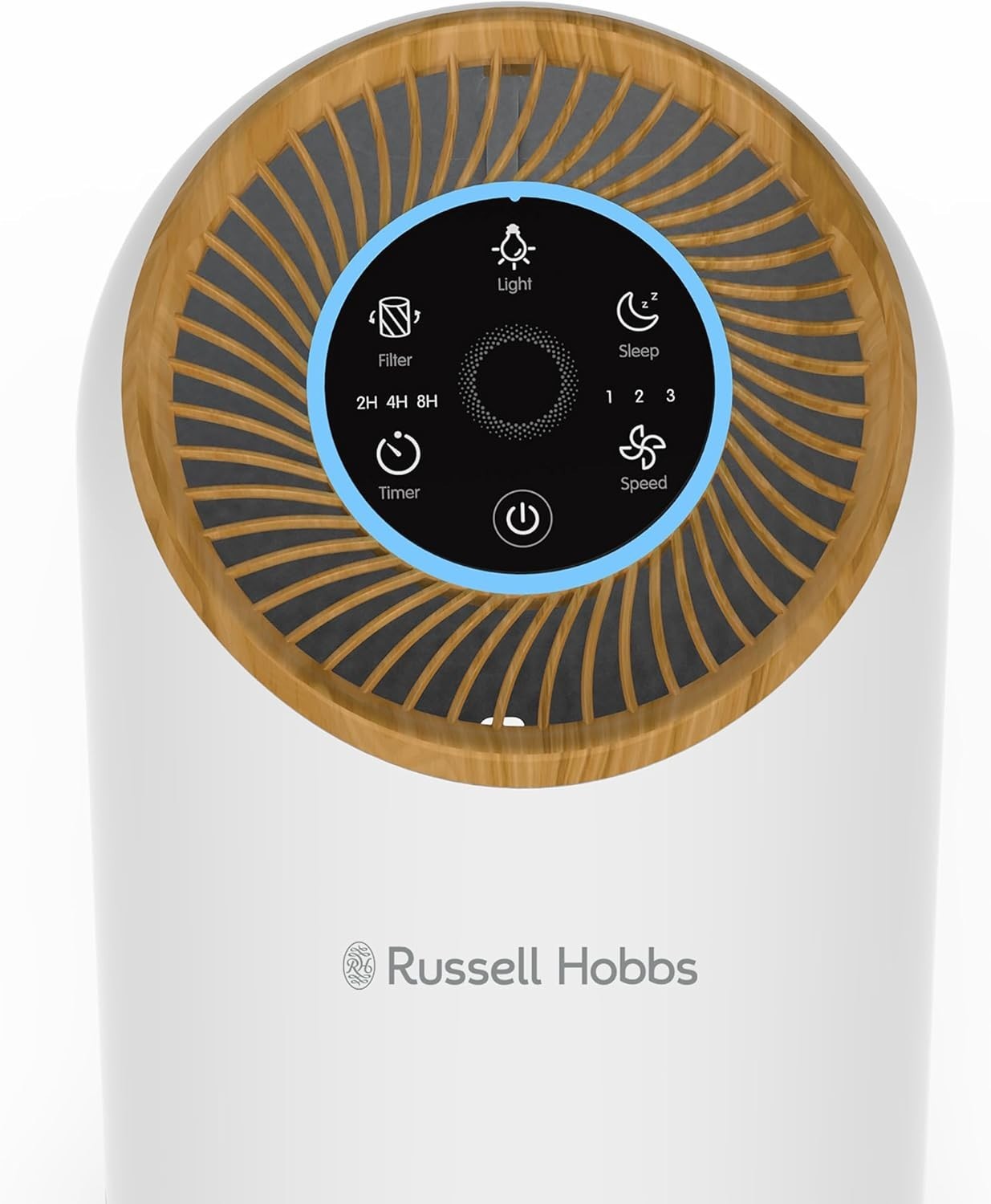 Compact HEPA Air Purifier 90m³/h Bedroom Allergy Odor Sleep Mode