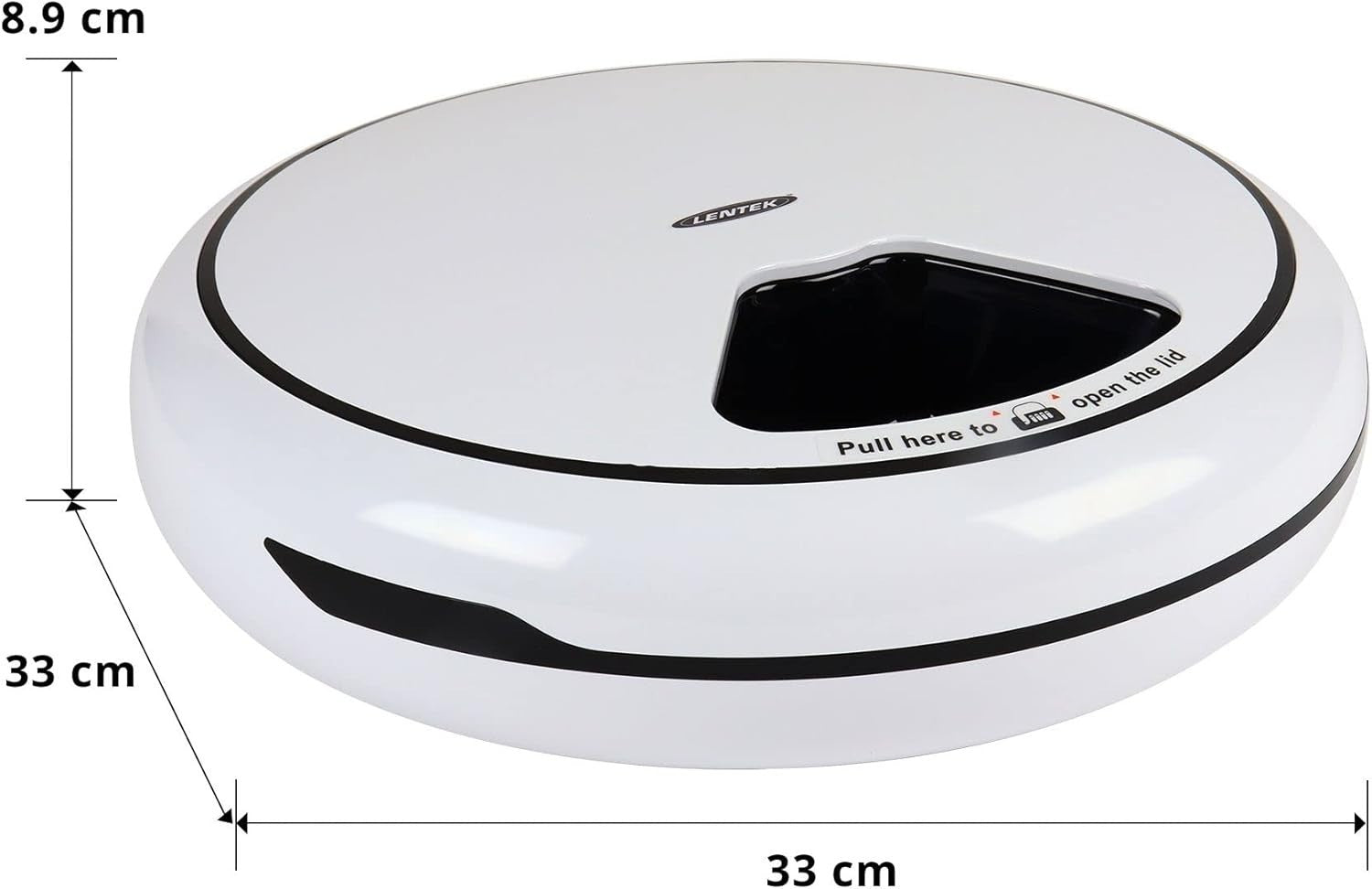 Smart Automatic Pet Feeder 5 Meal WiFi Camera Voice Control Bowl