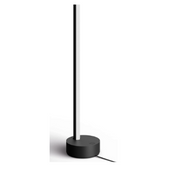 Smart Gradient LED Floor Lamp with Bluetooth & Voice Control, 11x11x55cm