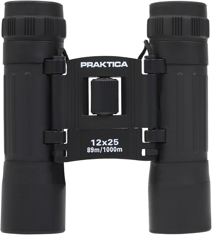 10x25 Waterproof Compact Binoculars HD Porro Prism Multi-Coated Outdoor Travel