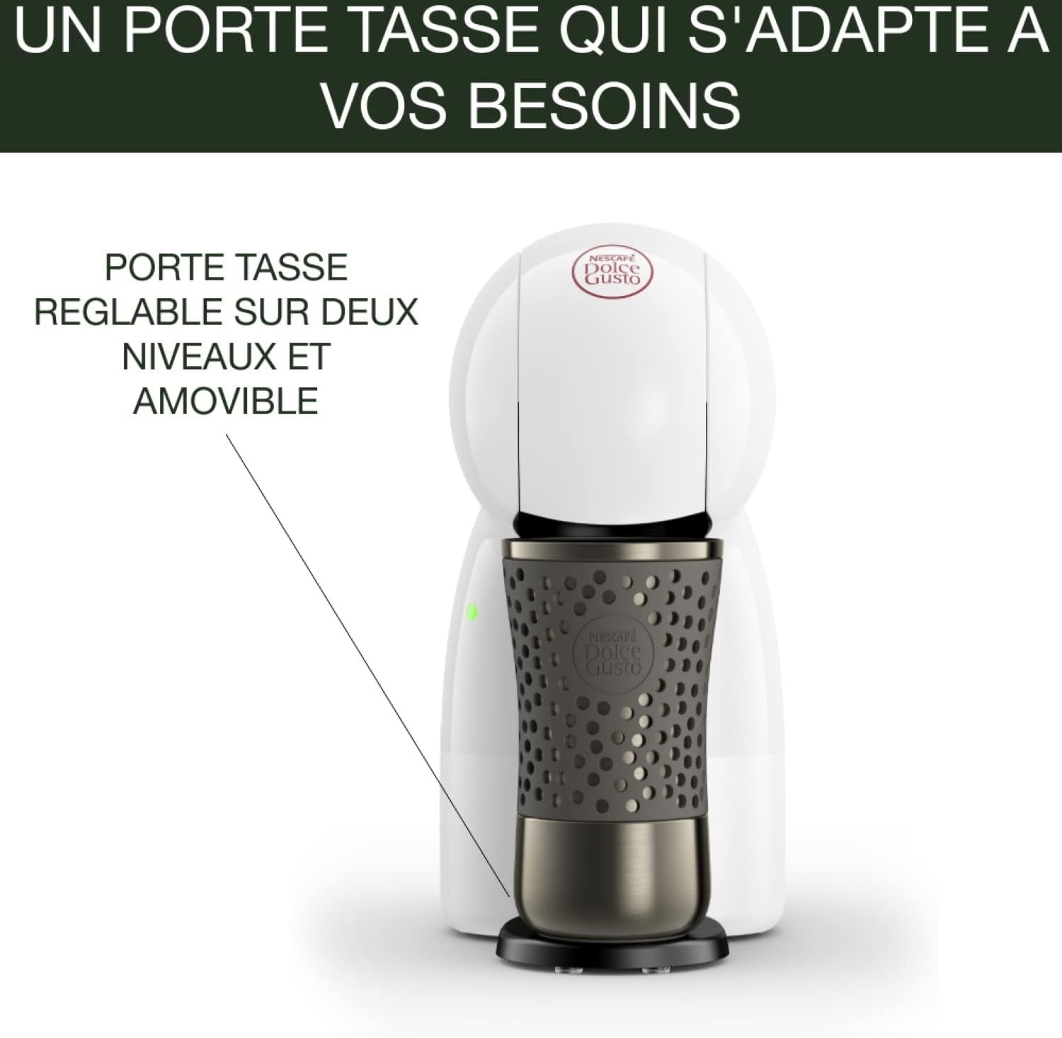 Mini Capsule Coffee Machine 15 Bar Pump | Automatic Espresso Maker | Hot & Cold