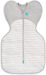 Newborn Swaddle Sleep Sack 2.5 TOG Arms-Up 2.2-3.8kg White Dreamer