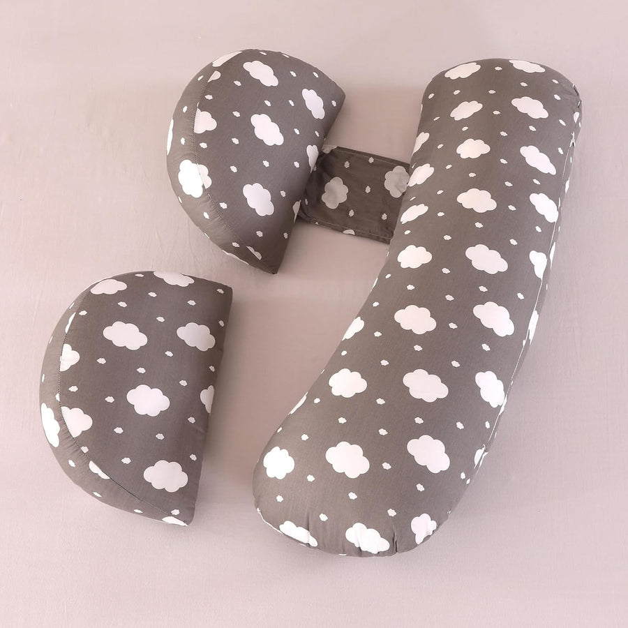 Pregnancy Pillow Side Sleeper Wedge Support Set Adjustable Maternity Cushion