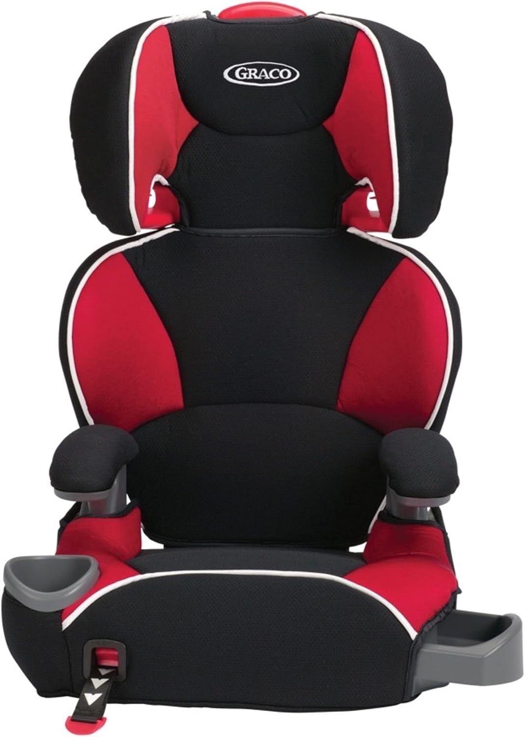 Highback Booster Car Seat with LATCH 2-in-1 Convertible Kids Seat