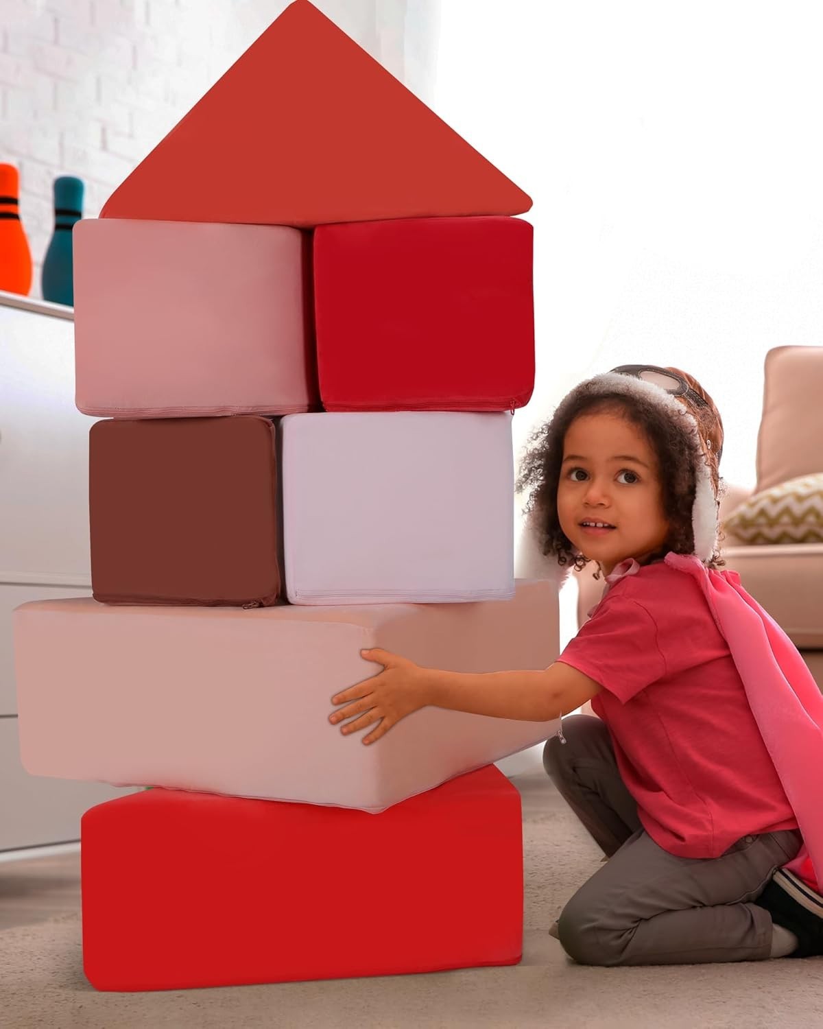 Modular Kids Play Sofa with Puzzle Pieces & Built-in Ball Pit – Soft, Safe Fun