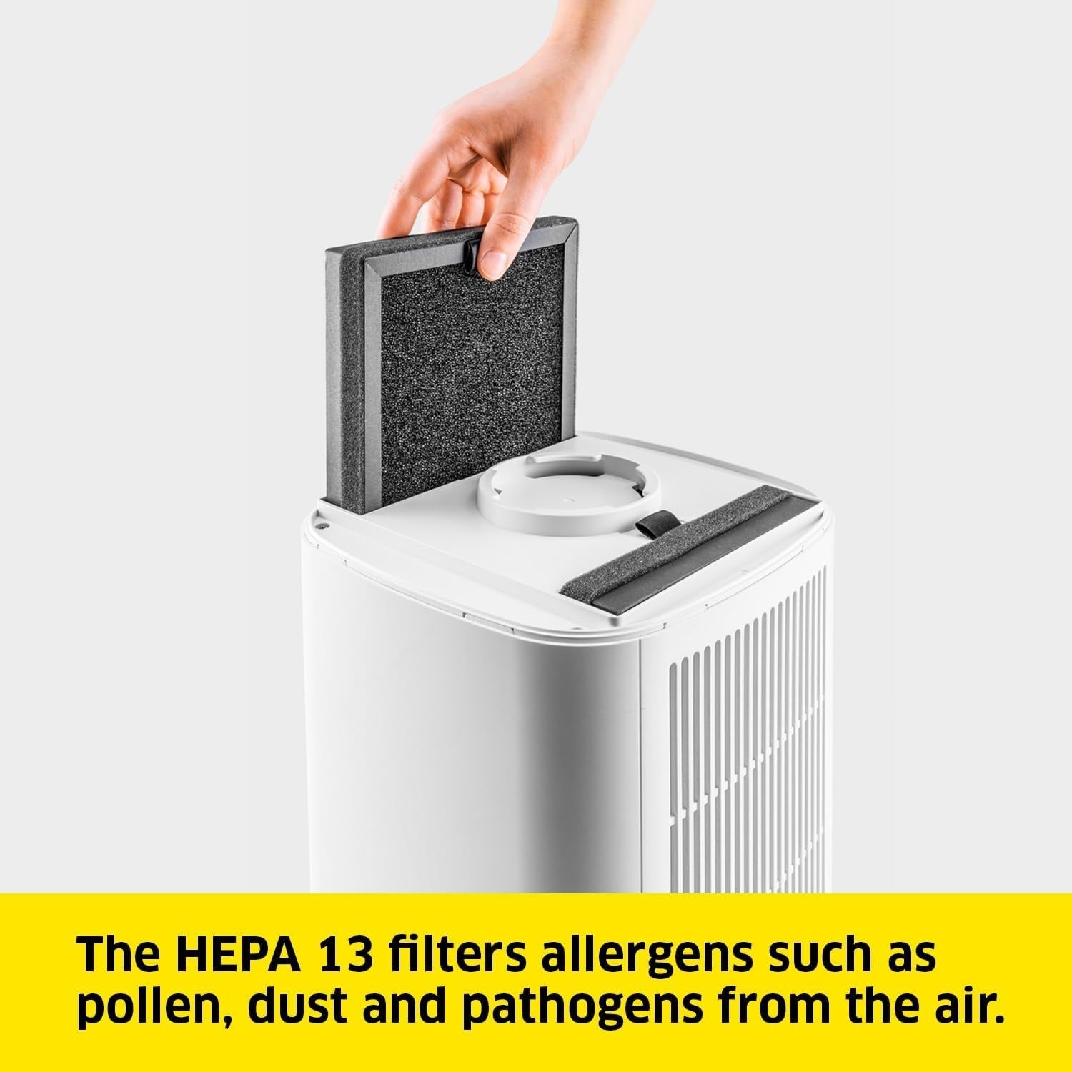 HEPA Air Purifier 220m³/h Small Room 20m² Auto Night Mode