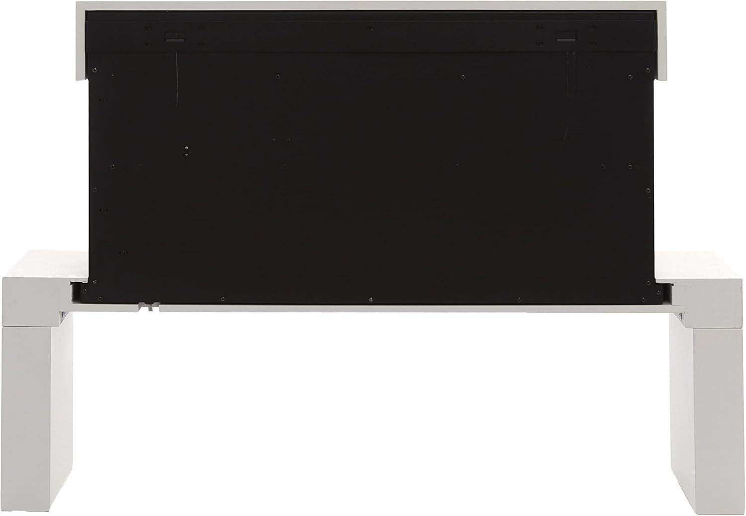 47" Wall Mounted Electric Fireplace Suite LED Flame Remote 2kW Heater