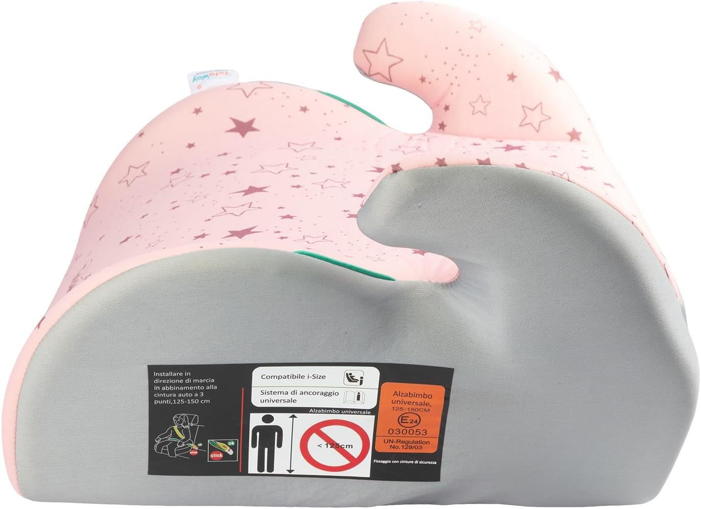 i-Size Baby Booster Seat 125–150cm R129 Lightweight Kids Car Seat