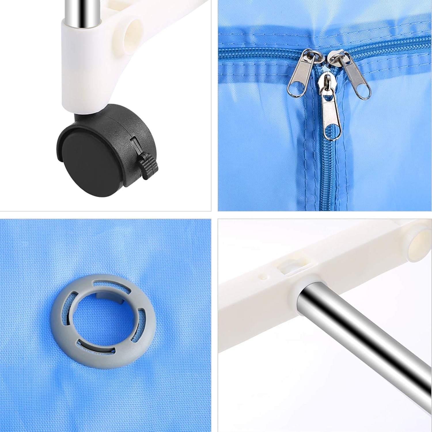 Electric Clothes Dryer 1300W Extra Tall 15kg Indoor Warm Air Drying Wardrobe