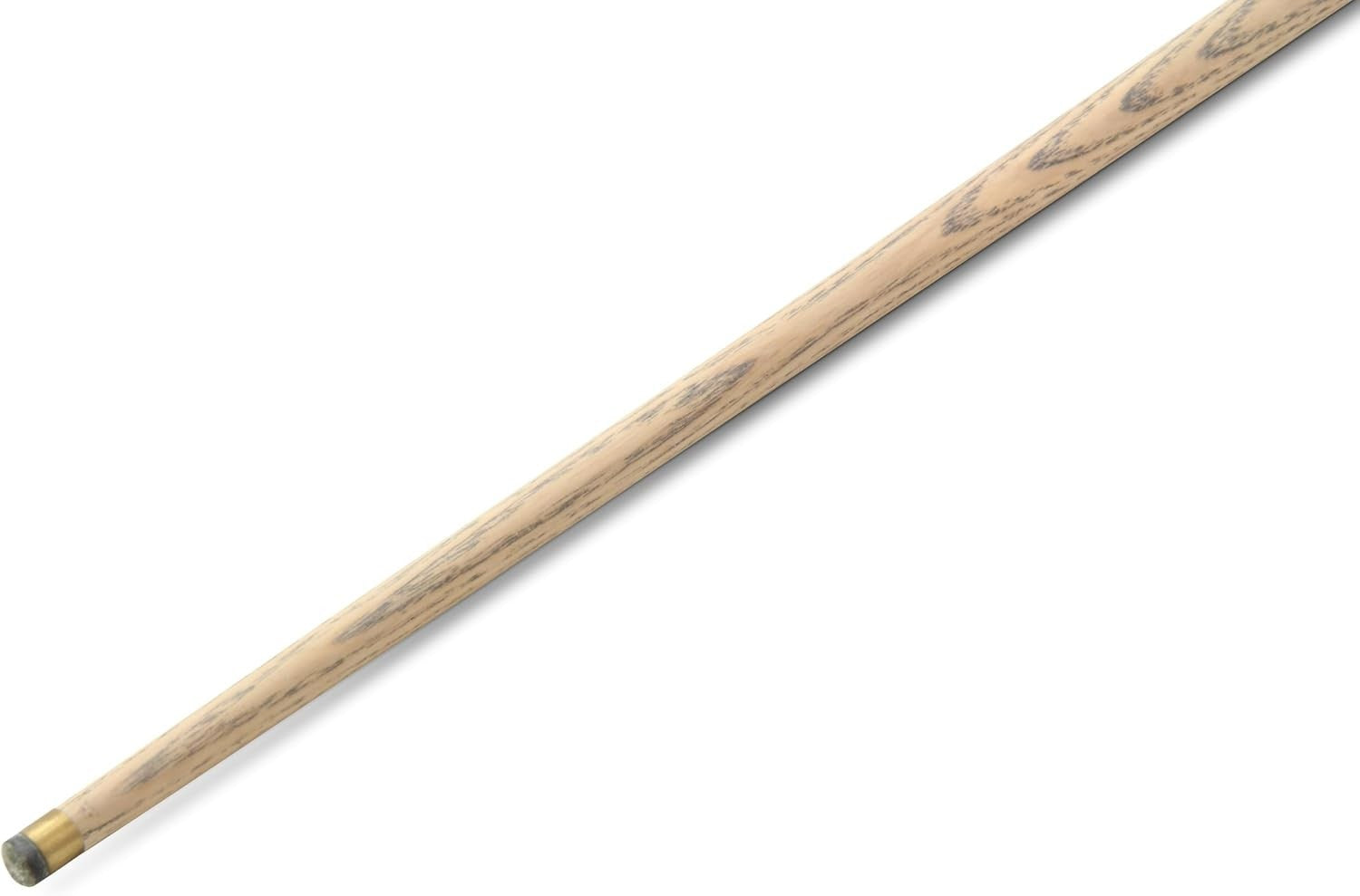 Snooker Pool Cue 9.5mm Tip Ash Shaft Centre Joint Gloss Finish 2 Piece
