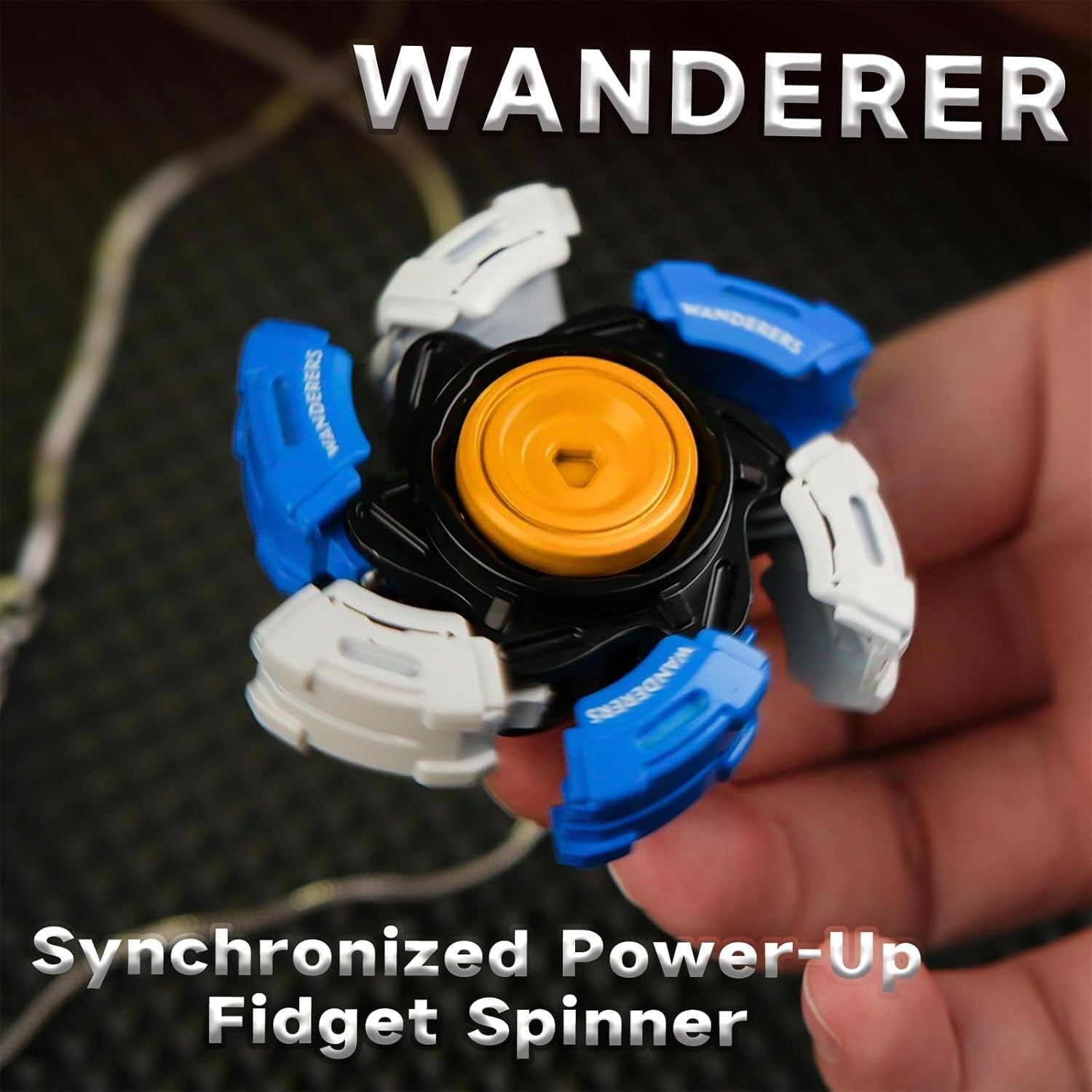 Metal Open Shell Fidget Spinner Smooth Bearing EDC Stress Relief ADHD