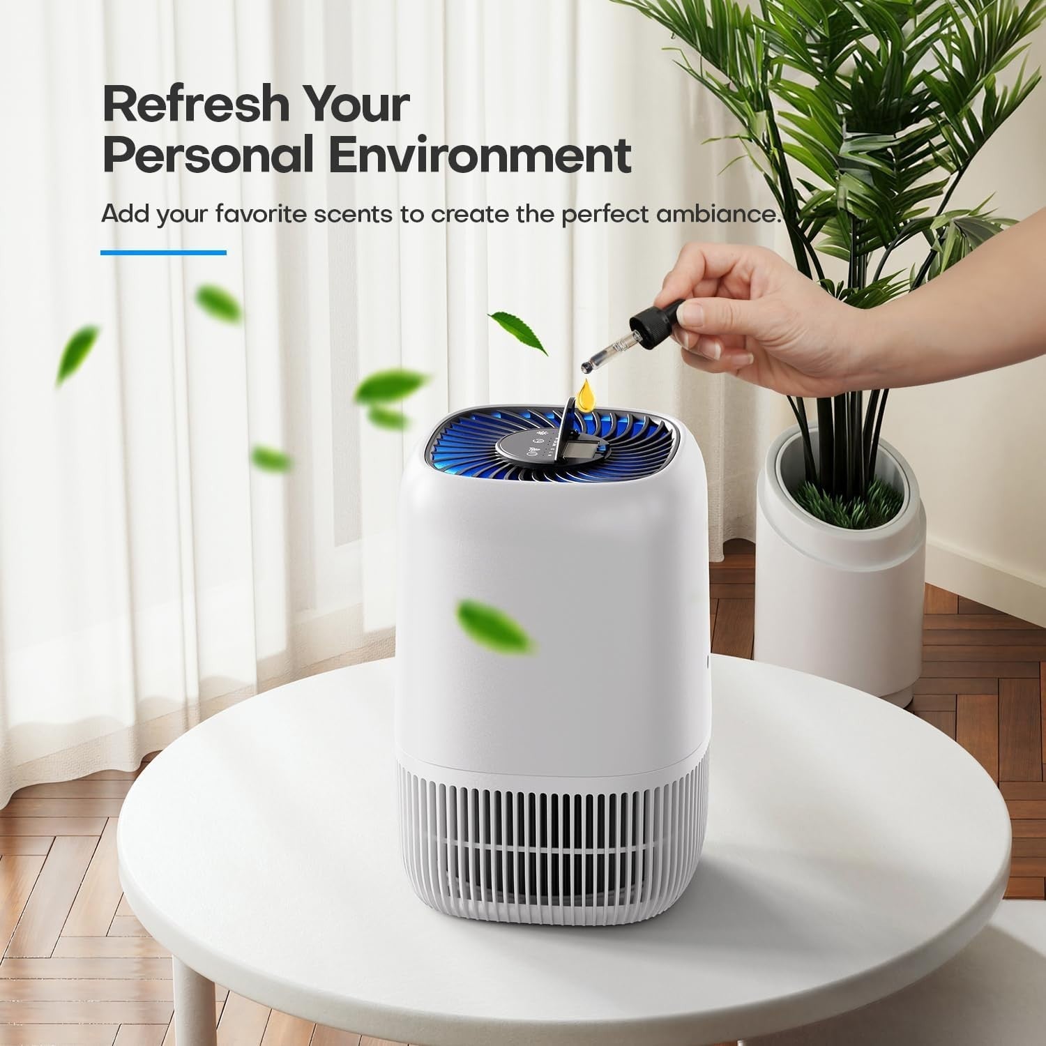 HEPA H13 Air Purifier 99.97% Allergy Dust Odour Pet Pollen Bedroom