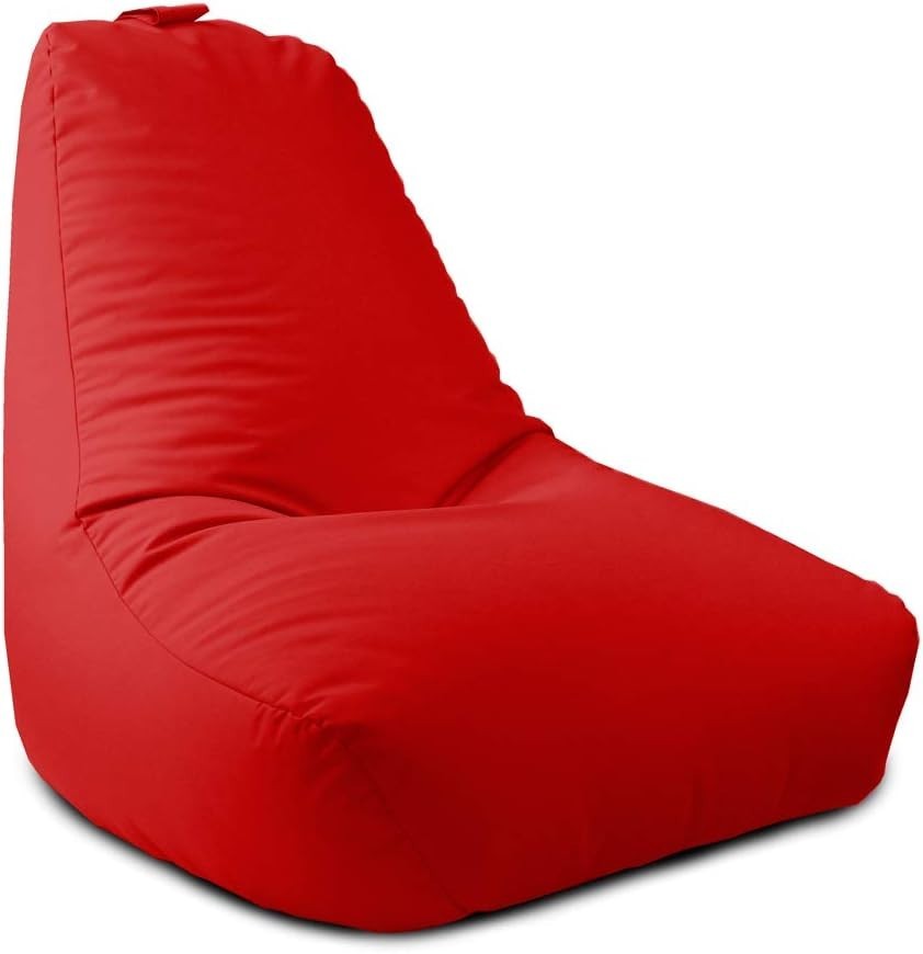 Large Waterproof Bean Bag Chair Indoor Outdoor Lounger Seat Red