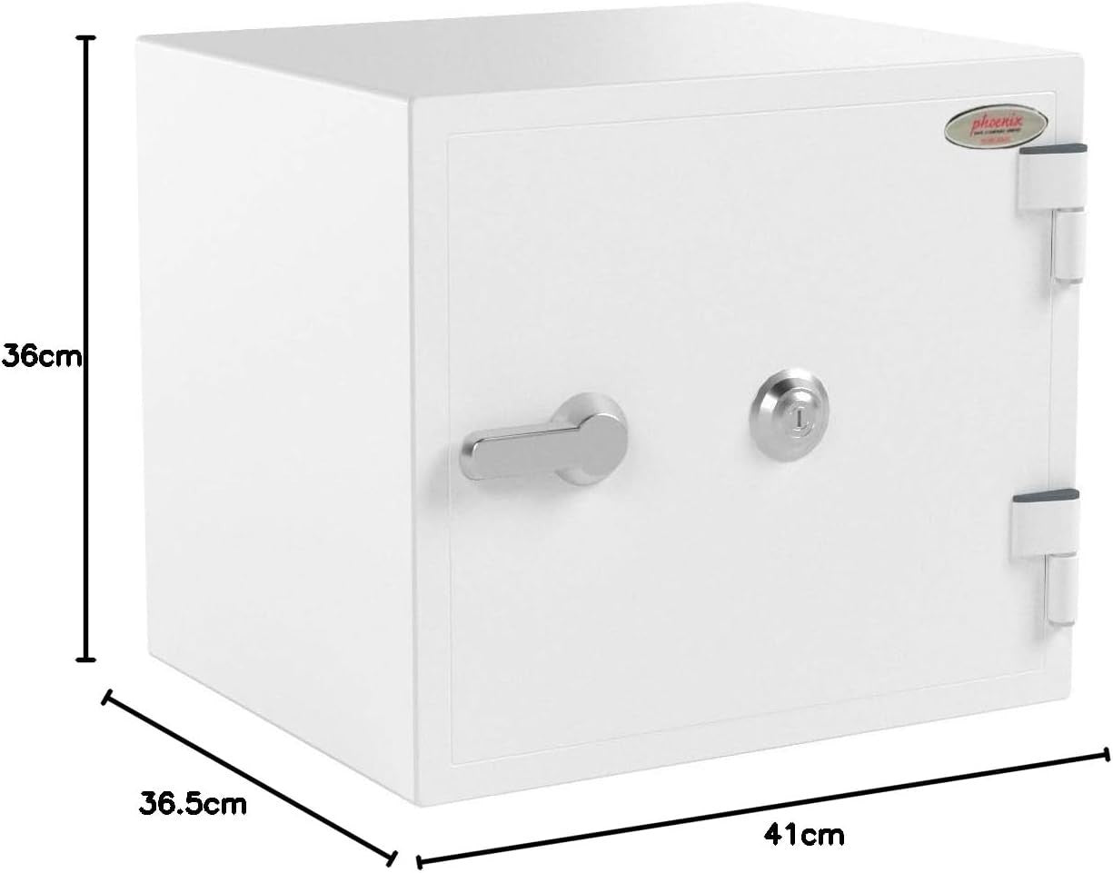 Fireproof Safe Box Key Lock 19L Security Safe Cash Document Storage
