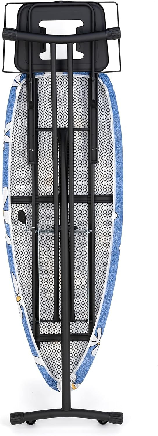 Extra Wide Ironing Board 130x50cm Heavy Duty Adjustable Height Stable