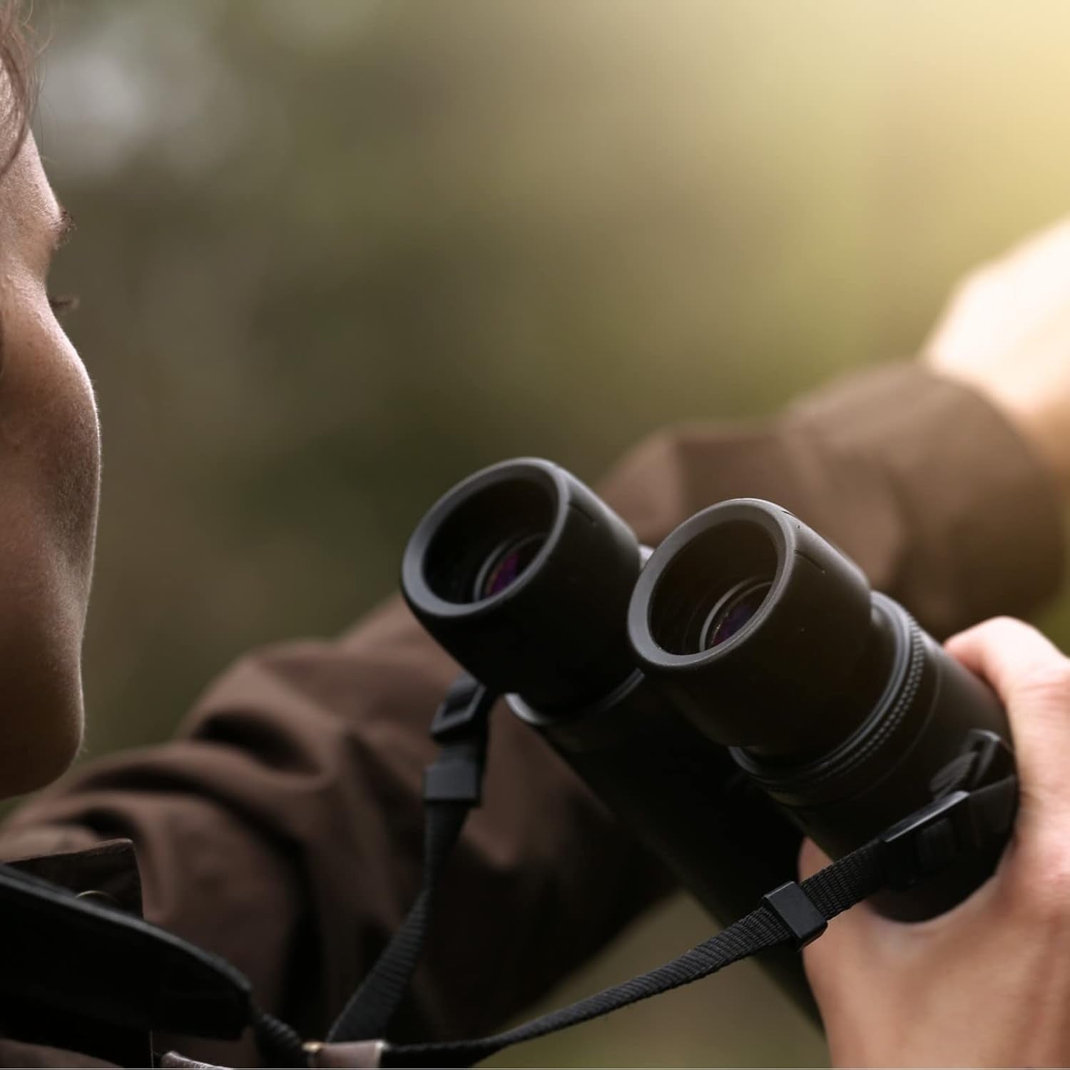 High Power 8x42 ED Binoculars Waterproof HD Optics for Bird Watching Hiking