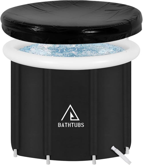 Portable 350L Ice Bath Recovery Tub Cold Plunge Spa for Athletes Muscle Therapy
